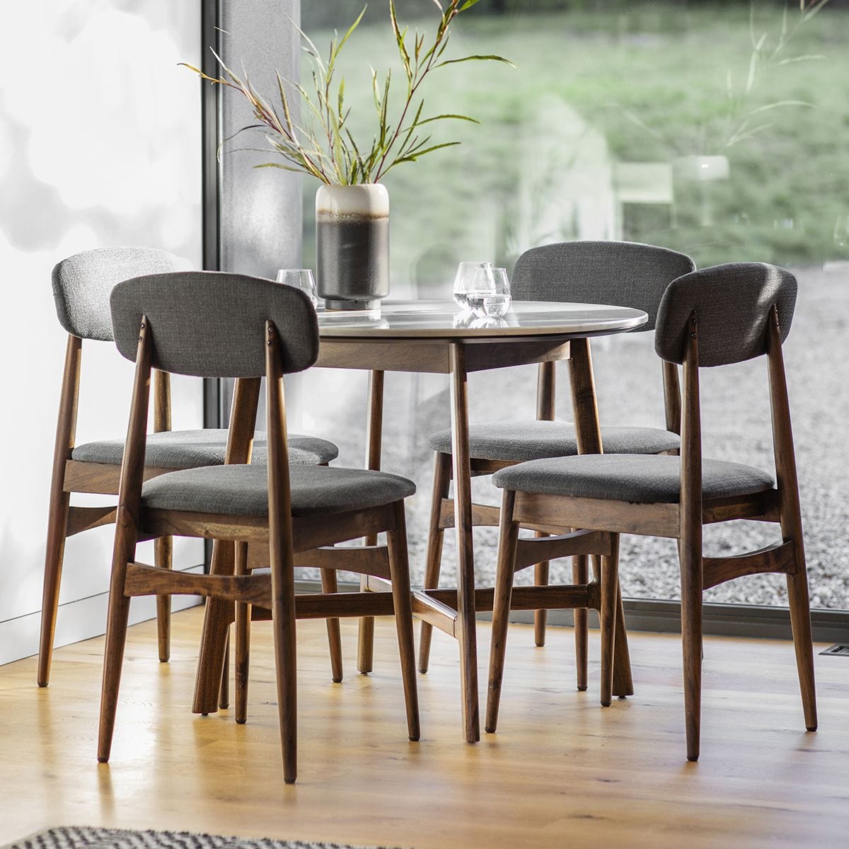 Barcelona Dining Table Round Gallery Direct Homebound