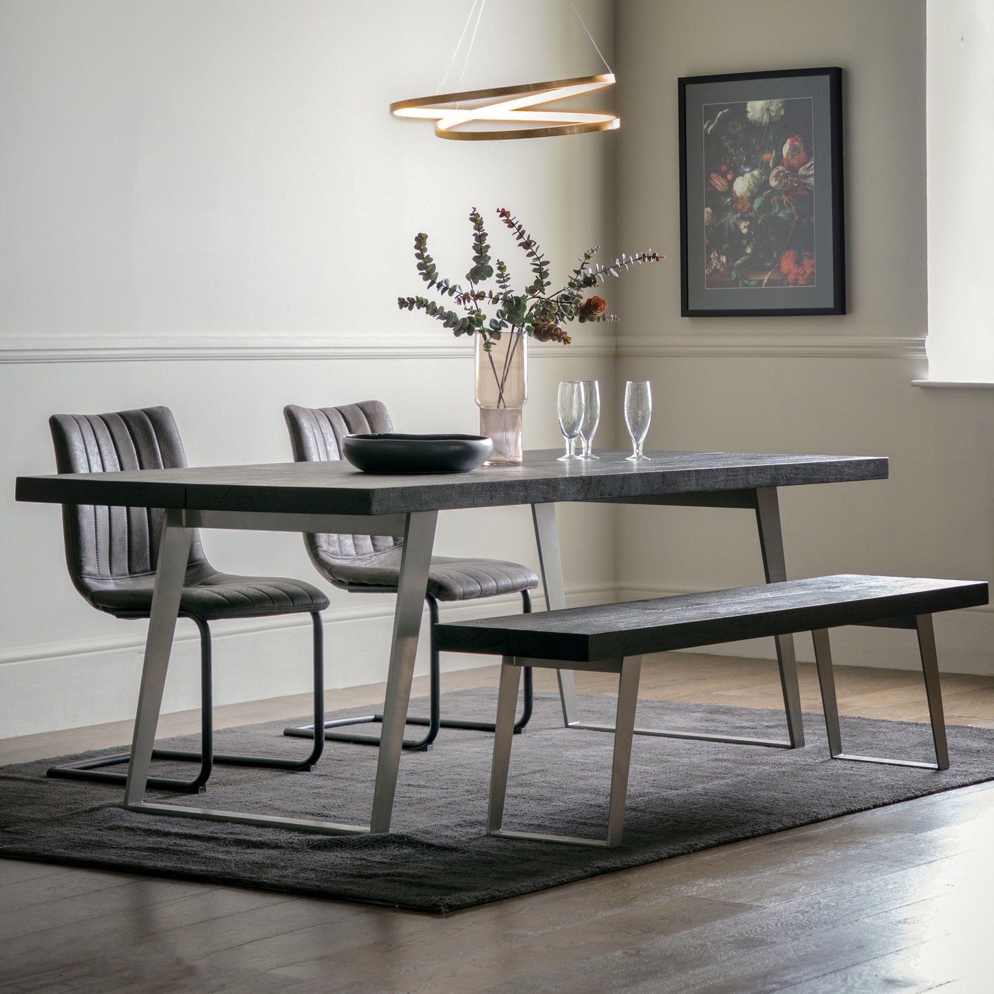 Newington Dining Table - Size Options Gallery Direct Homebound