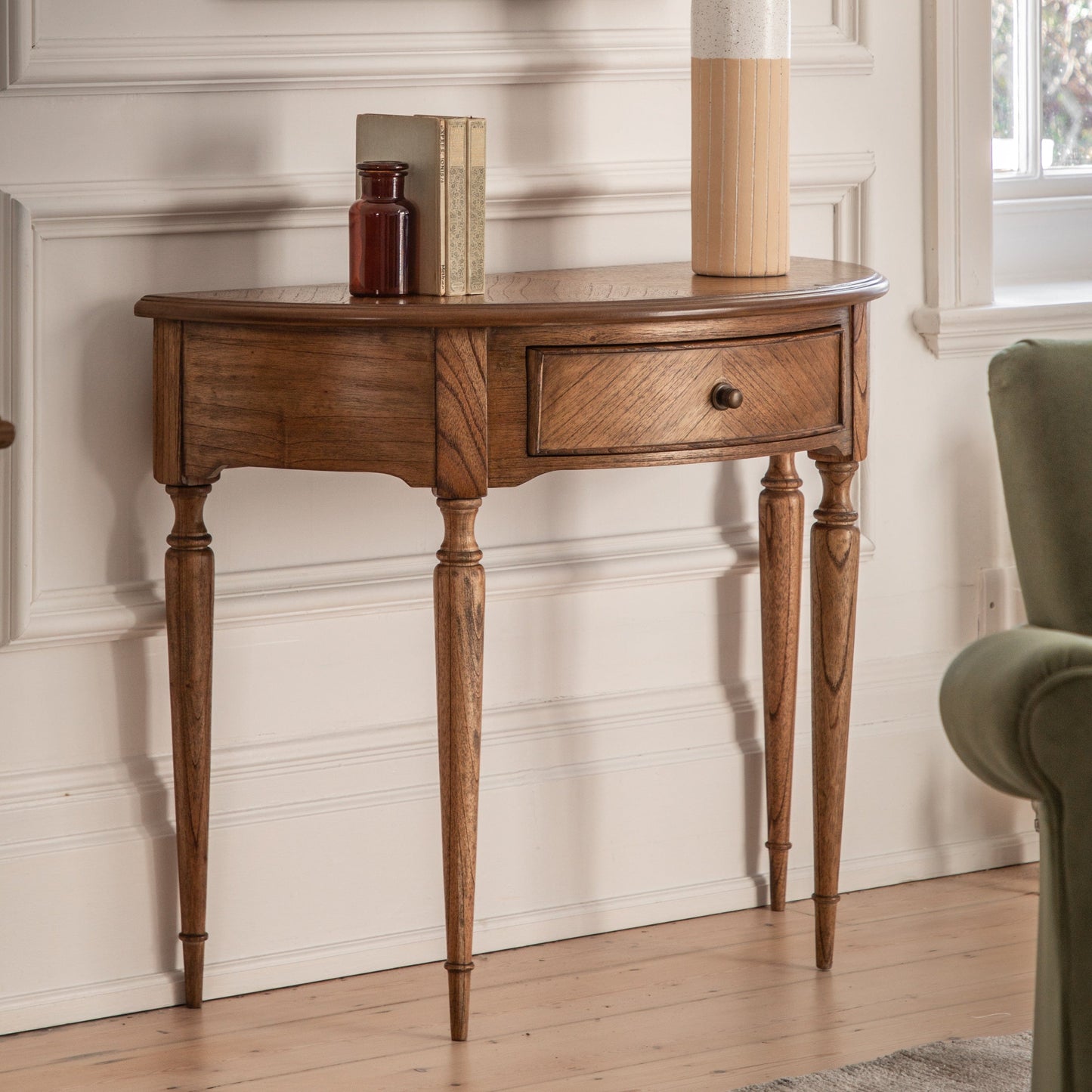 Highgrove Demi Lune Table Gallery Direct Homebound