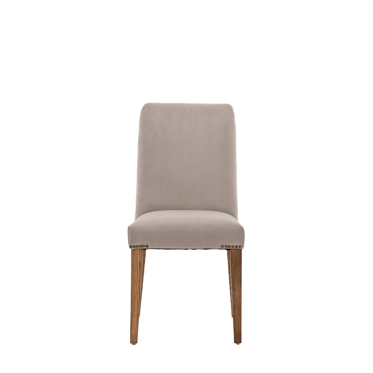 Highgrove Chair Dove Velvet (2pk) Gallery Direct Homebound