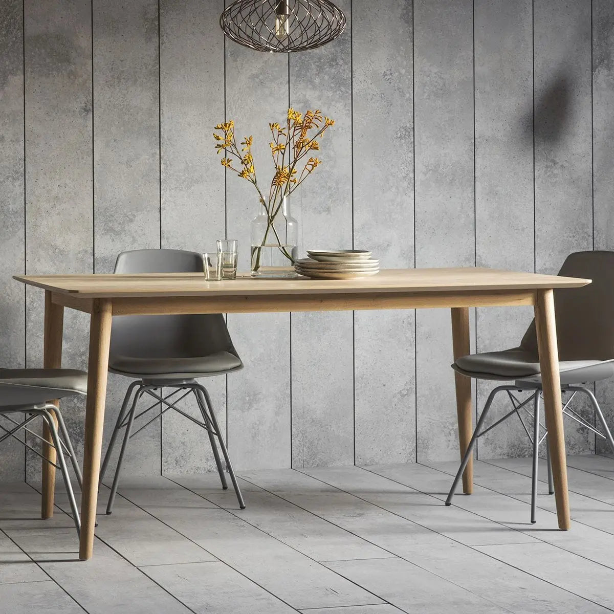 Milano Dining Table - Extending Option Gallery Direct Homebound