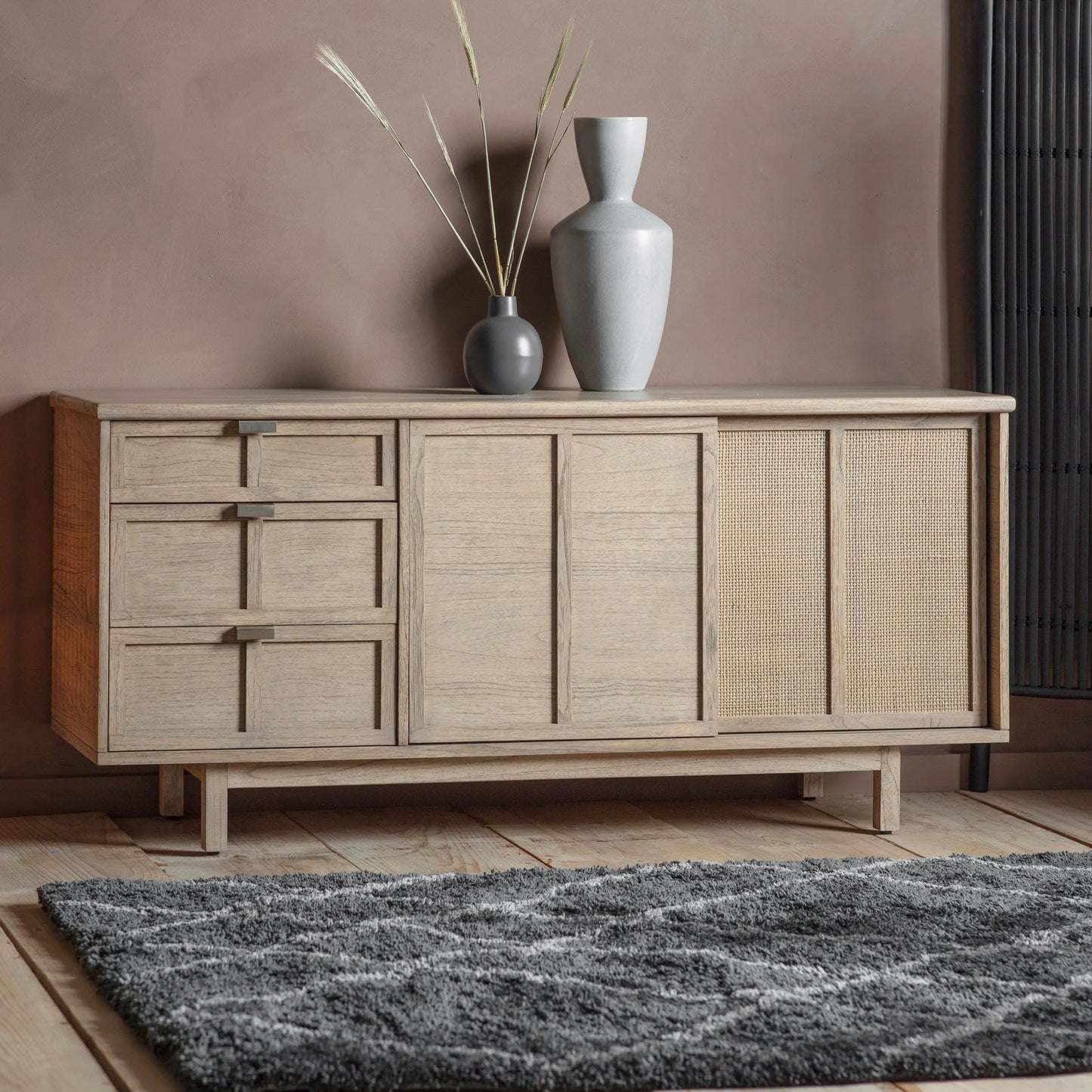 Kyoto 3 Drawer 2 Door Sideboard Gallery Direct Homebound