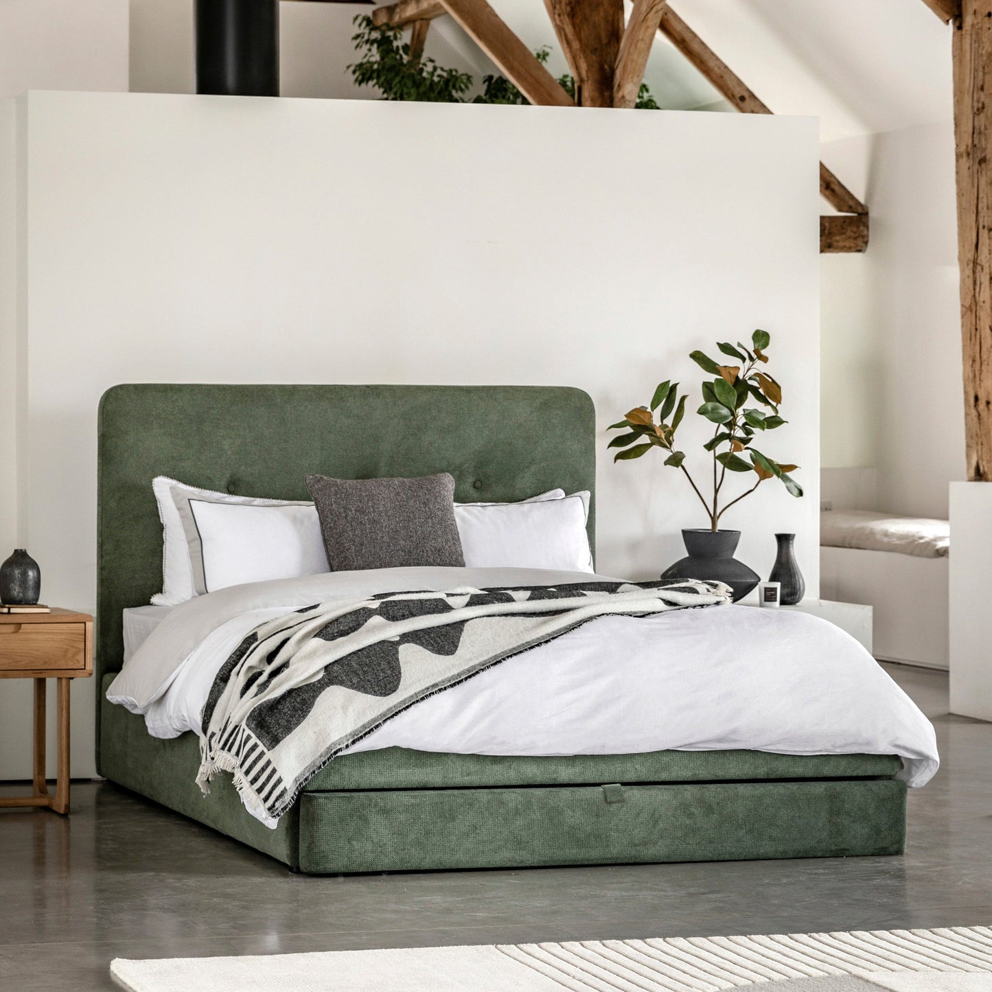 Marlowe 2 Drawer King Bed - Colour Options Gallery Direct Homebound