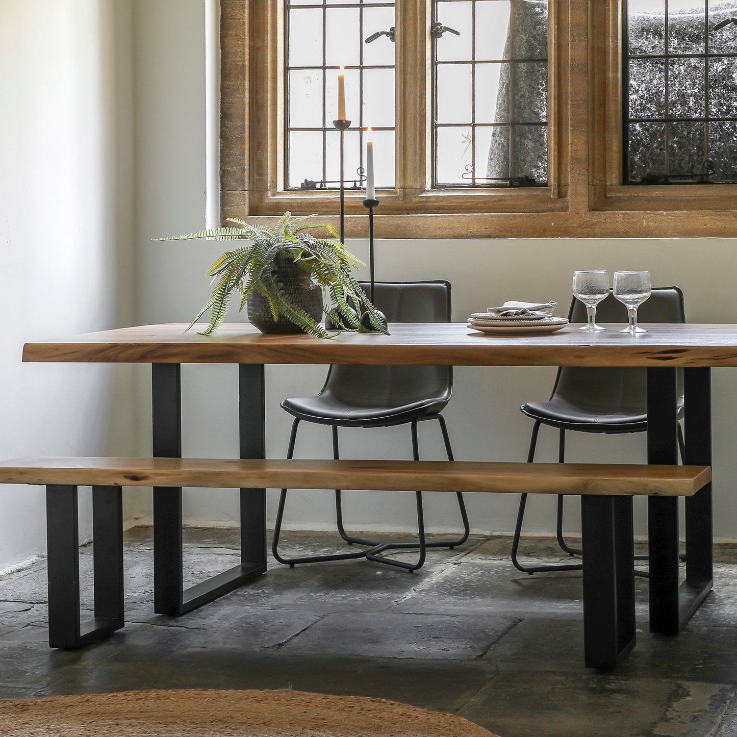 Chisbury Dining Table - Size Options Gallery Direct Homebound