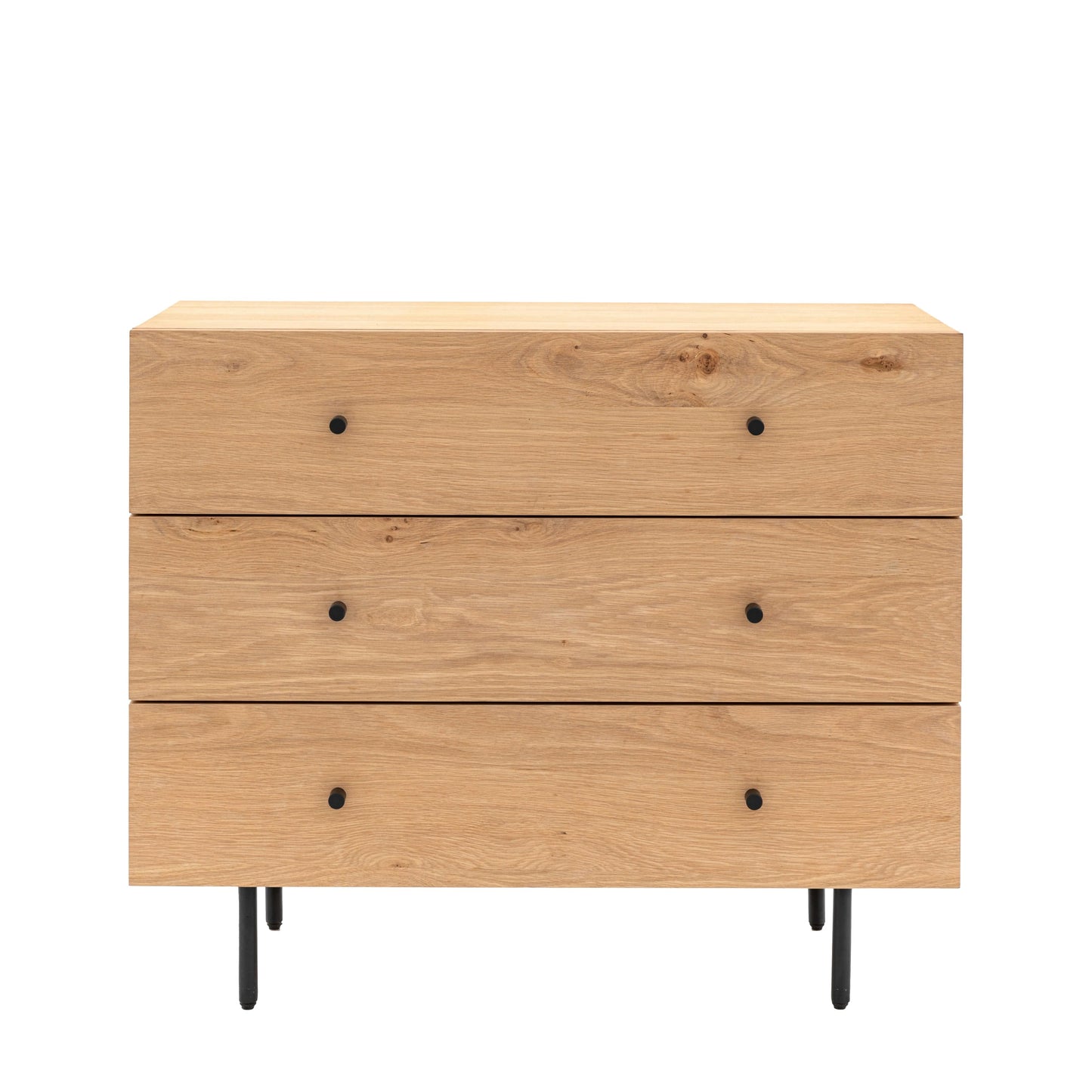 Ashdown 3 Drawer Chest Natural Gallery Direct Homebound