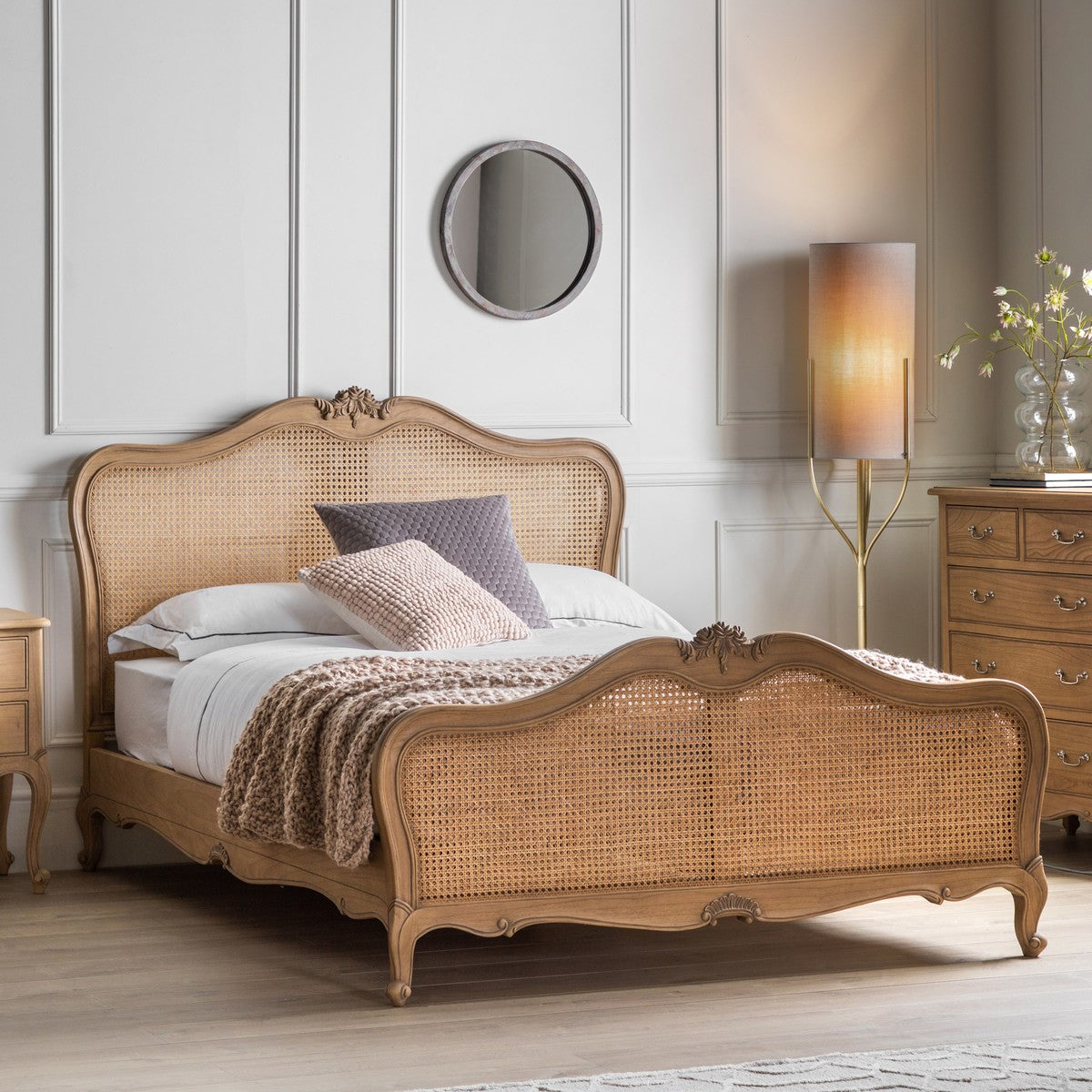 Piaf Bed Rattan lifestyle