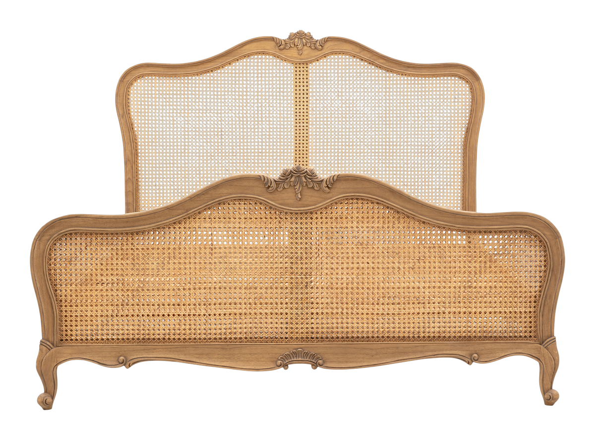 Piaf Bed Rattan