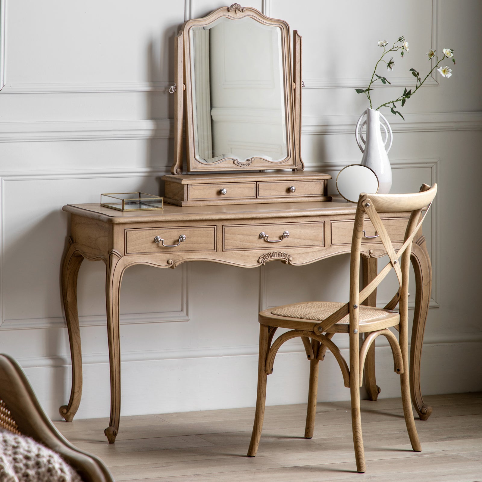 Piaf Dressing Table Weathered lifestyle