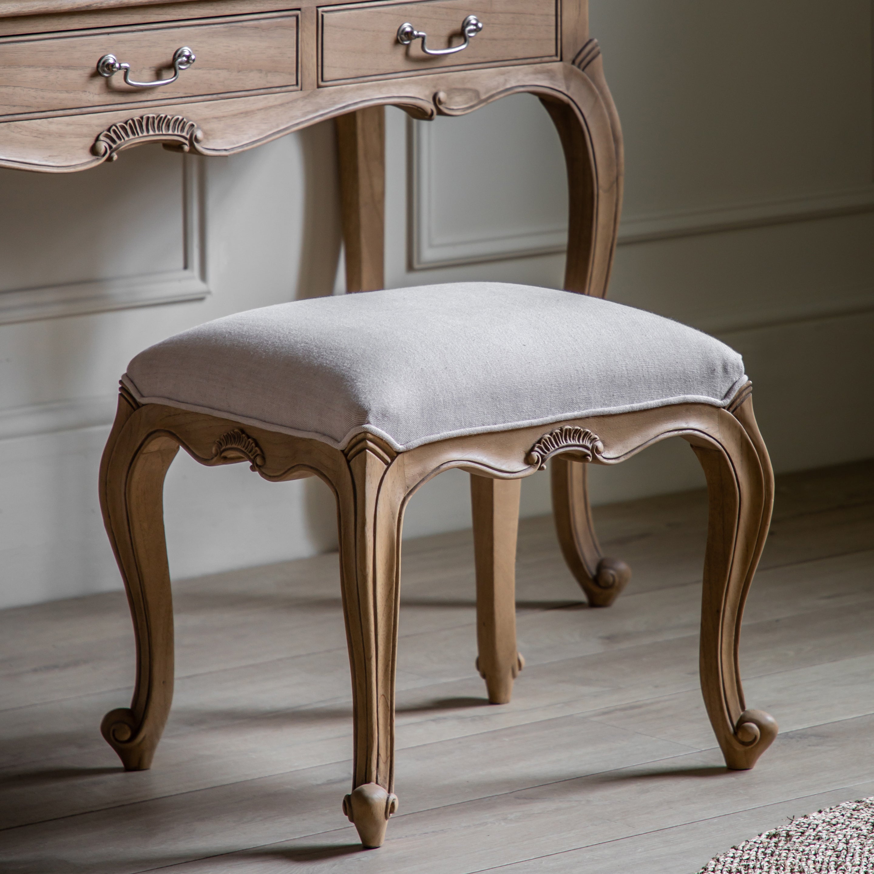 Piaf Dressing Stool Weathered lifestyle