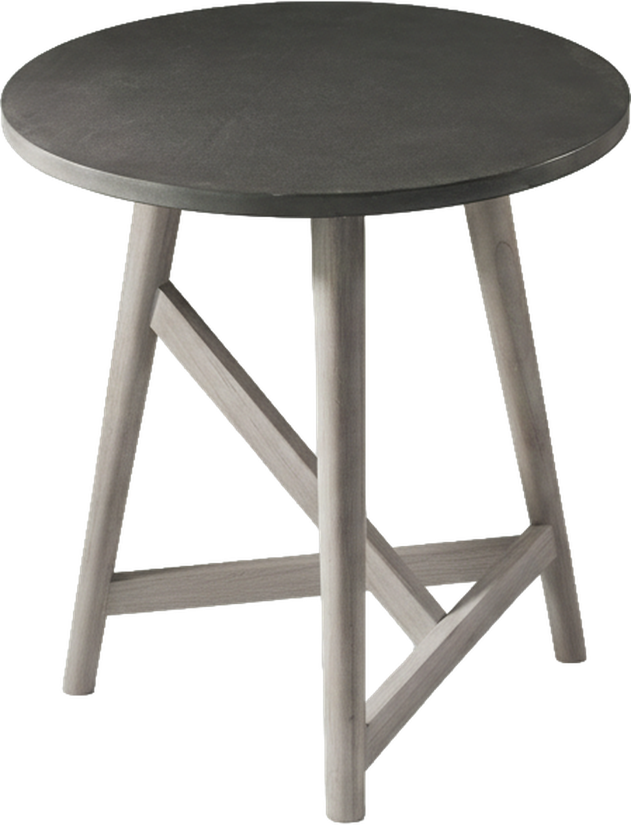 Fjord Round Side Table Grey