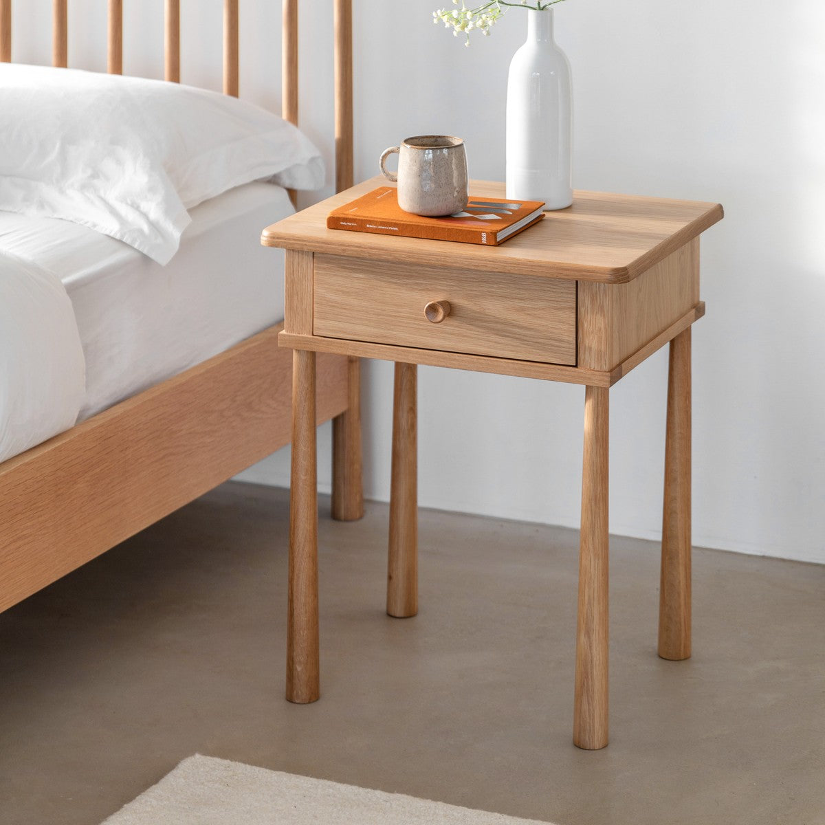 Mondrian Bedside Table Natural lifestyle
