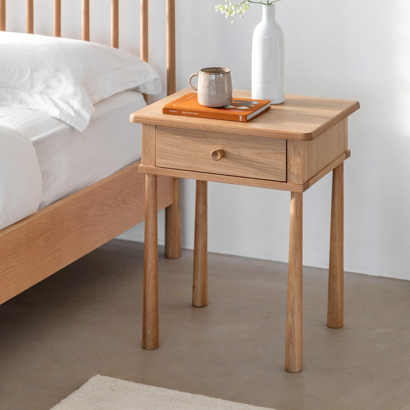 Mondrian Bedside Table Natural lifestyle