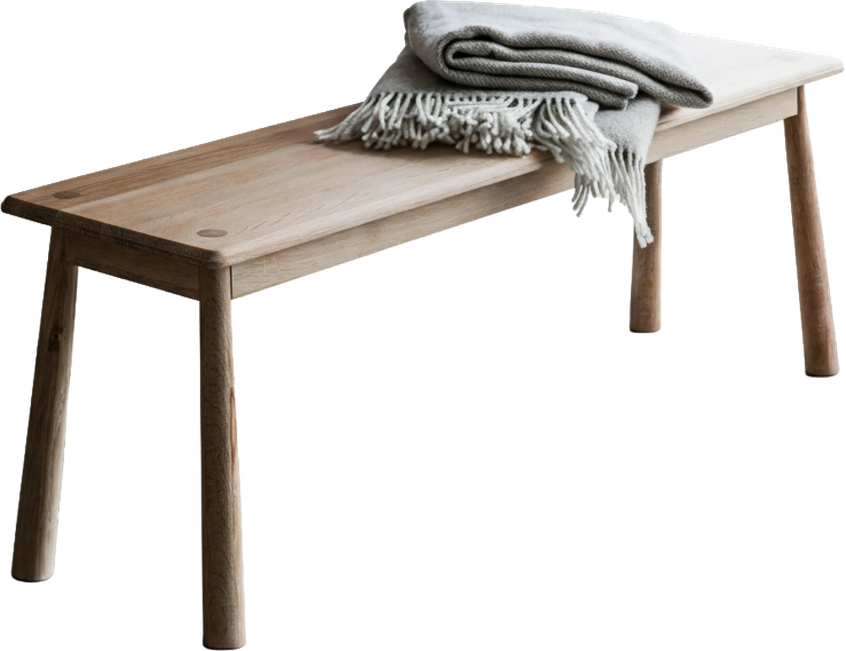 Mondrian Dining Bench Natural