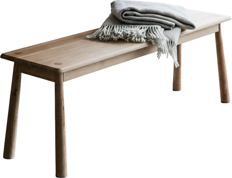 Mondrian Dining Bench Natural
