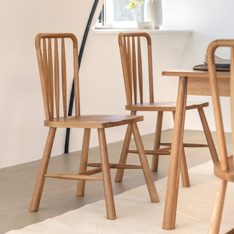 Mondrian Dining Chair Natural lifestyle