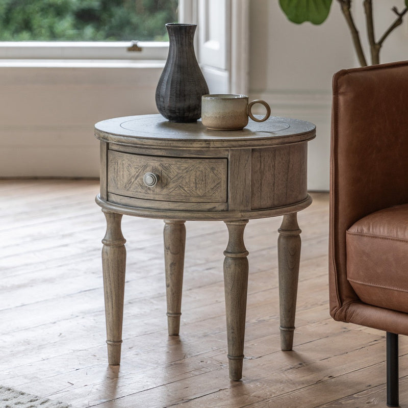 Harbour Side Table (Round) lifestyle