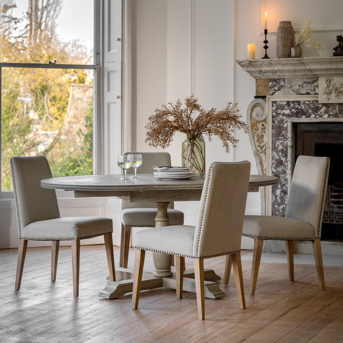 Harbour Round Dining Table lifestyle
