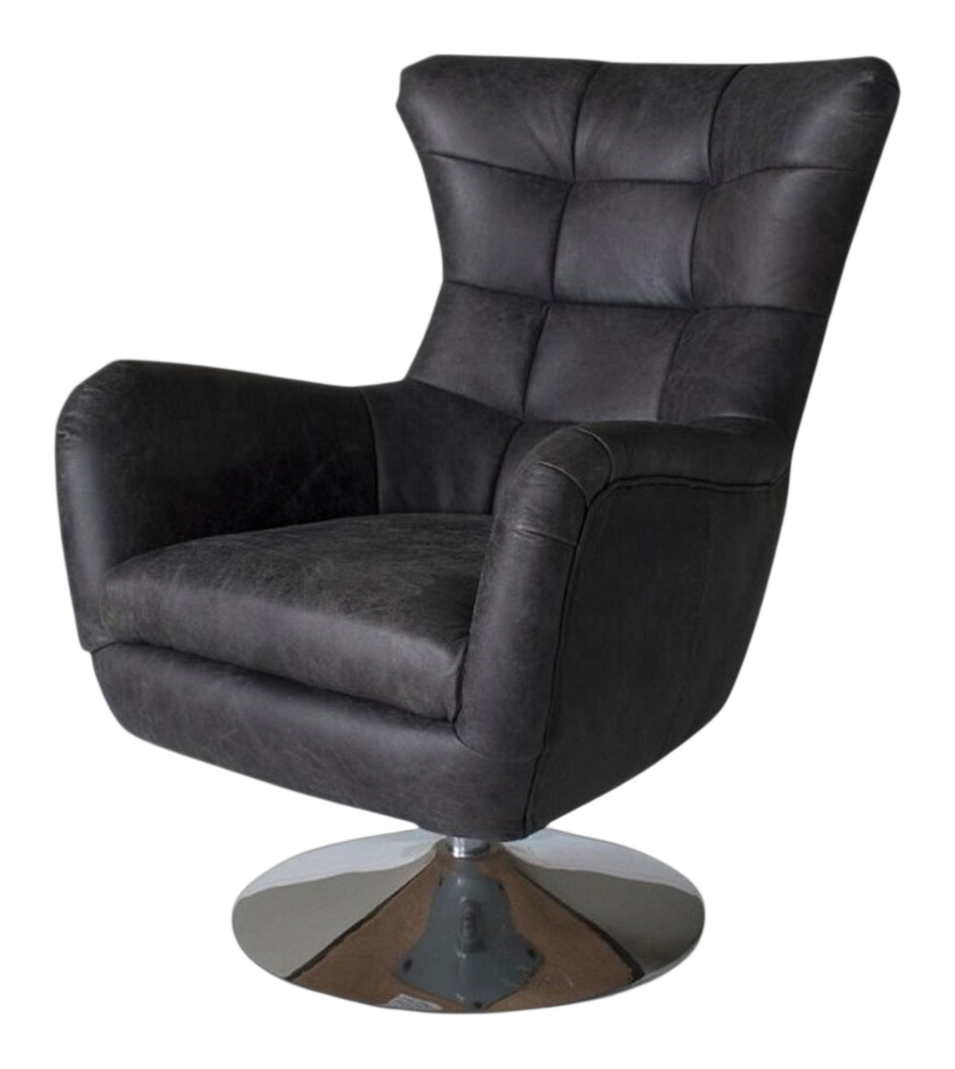 Exmoor Swivel Chair Black