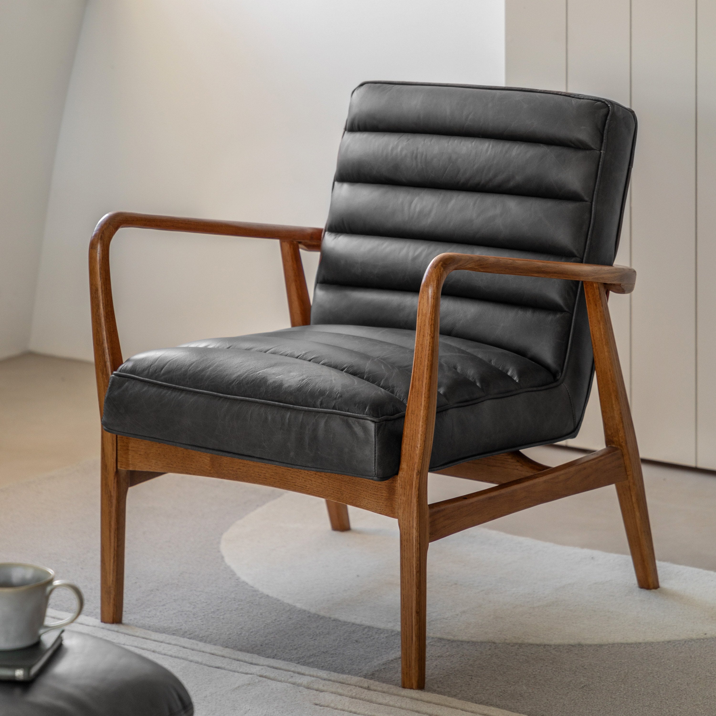 Kioto Armchair Antique Ebony lifestyle