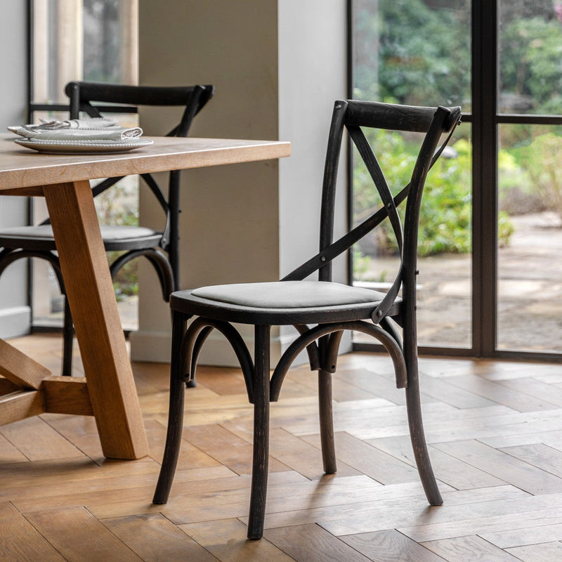 Toulouse Dining Chair Black lifestyle