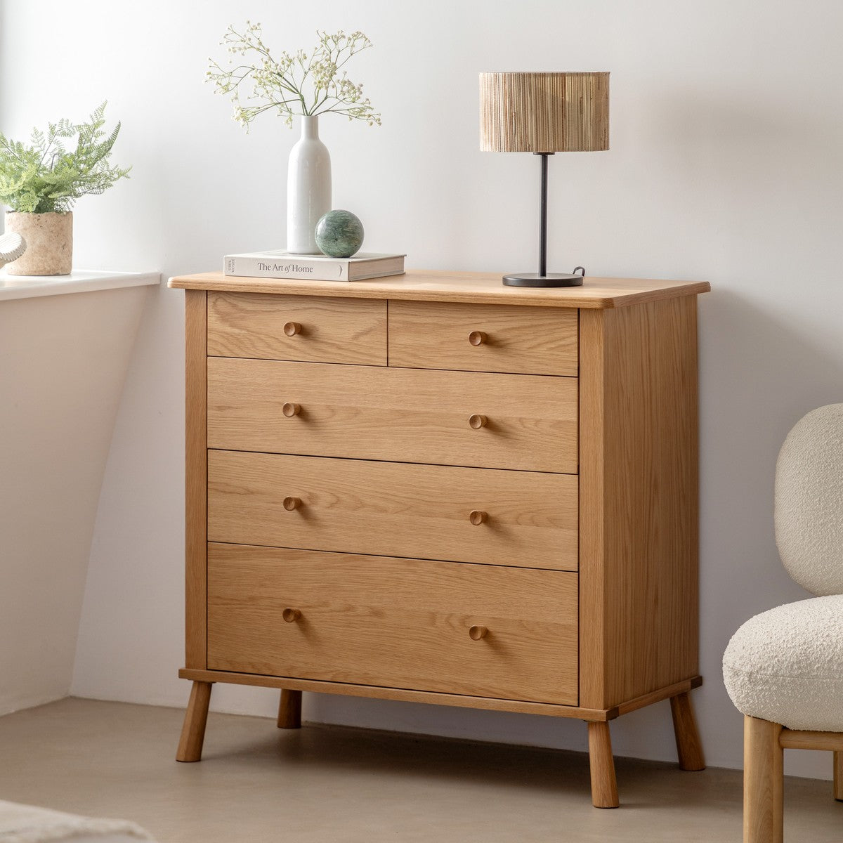 Mondrian Chest of Drawers Natural lifestyle
