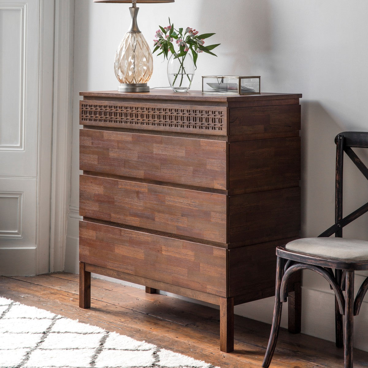 Kahlo Chest of Drawers Brown lifestyle