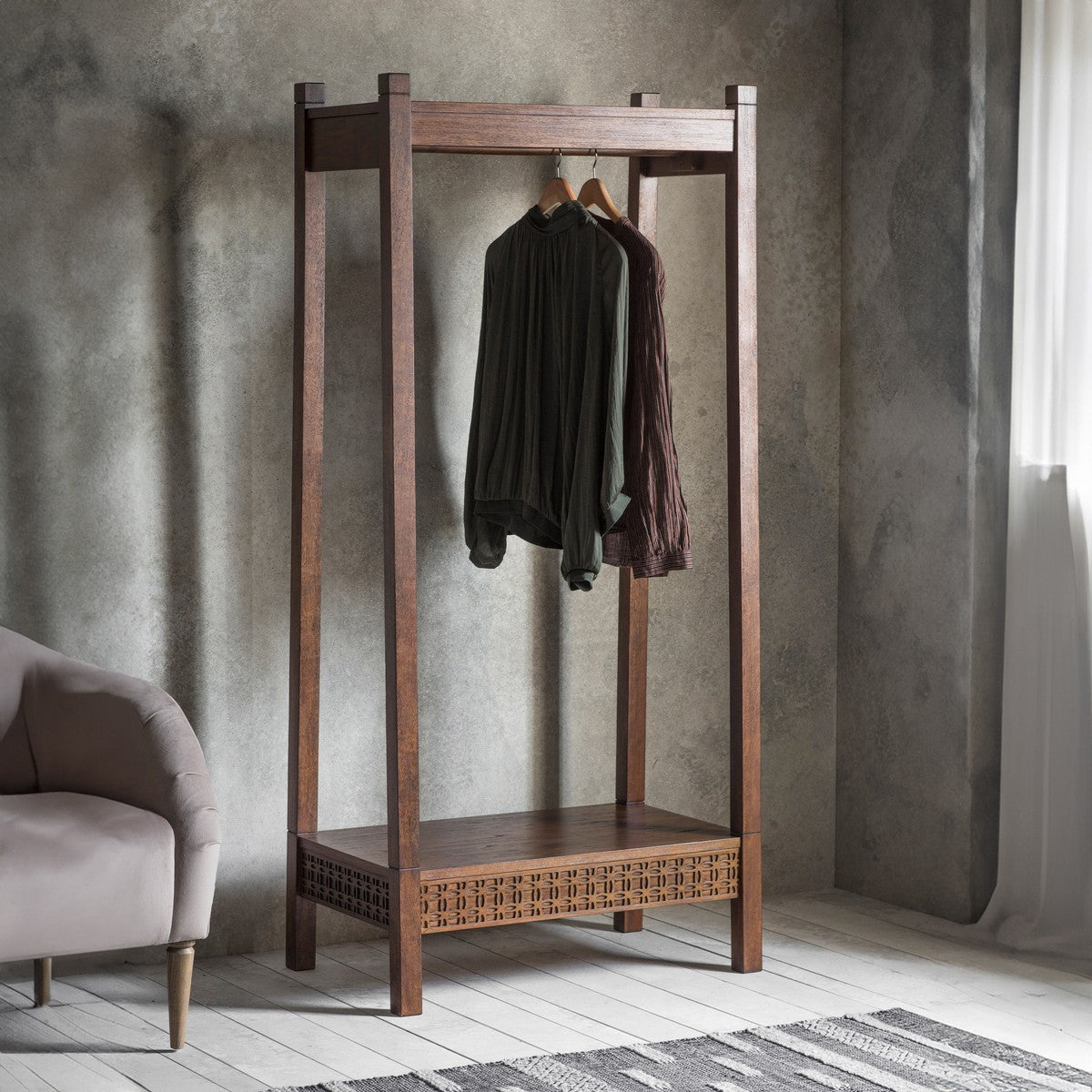 Kahlo Wardrobe Brown lifestyle