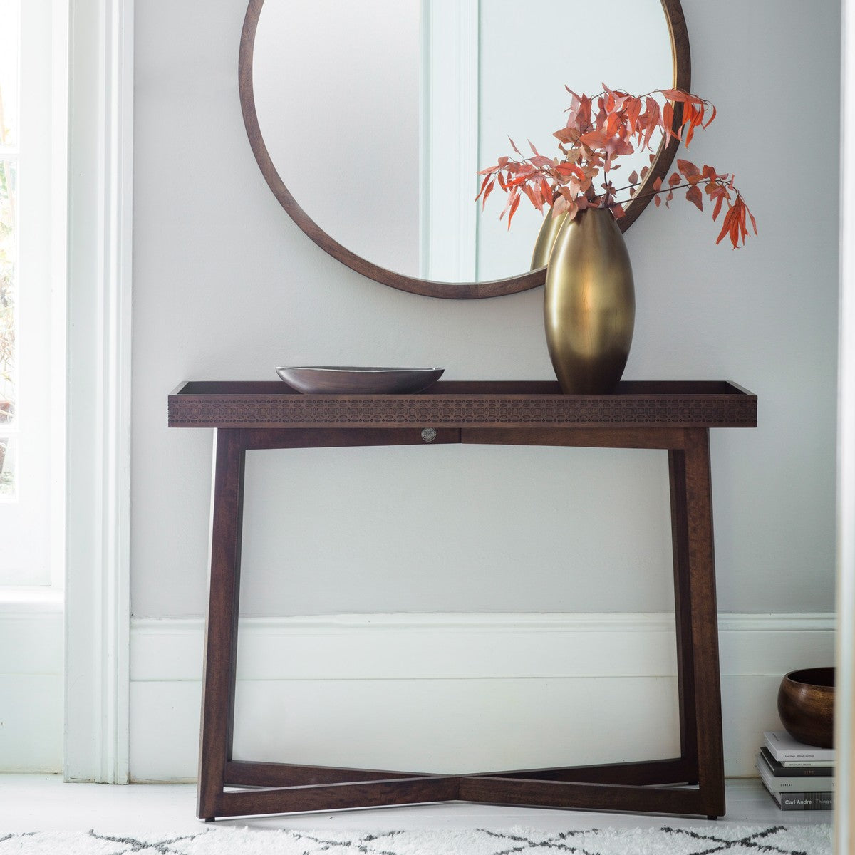 Kahlo Console Table Brown lifestyle