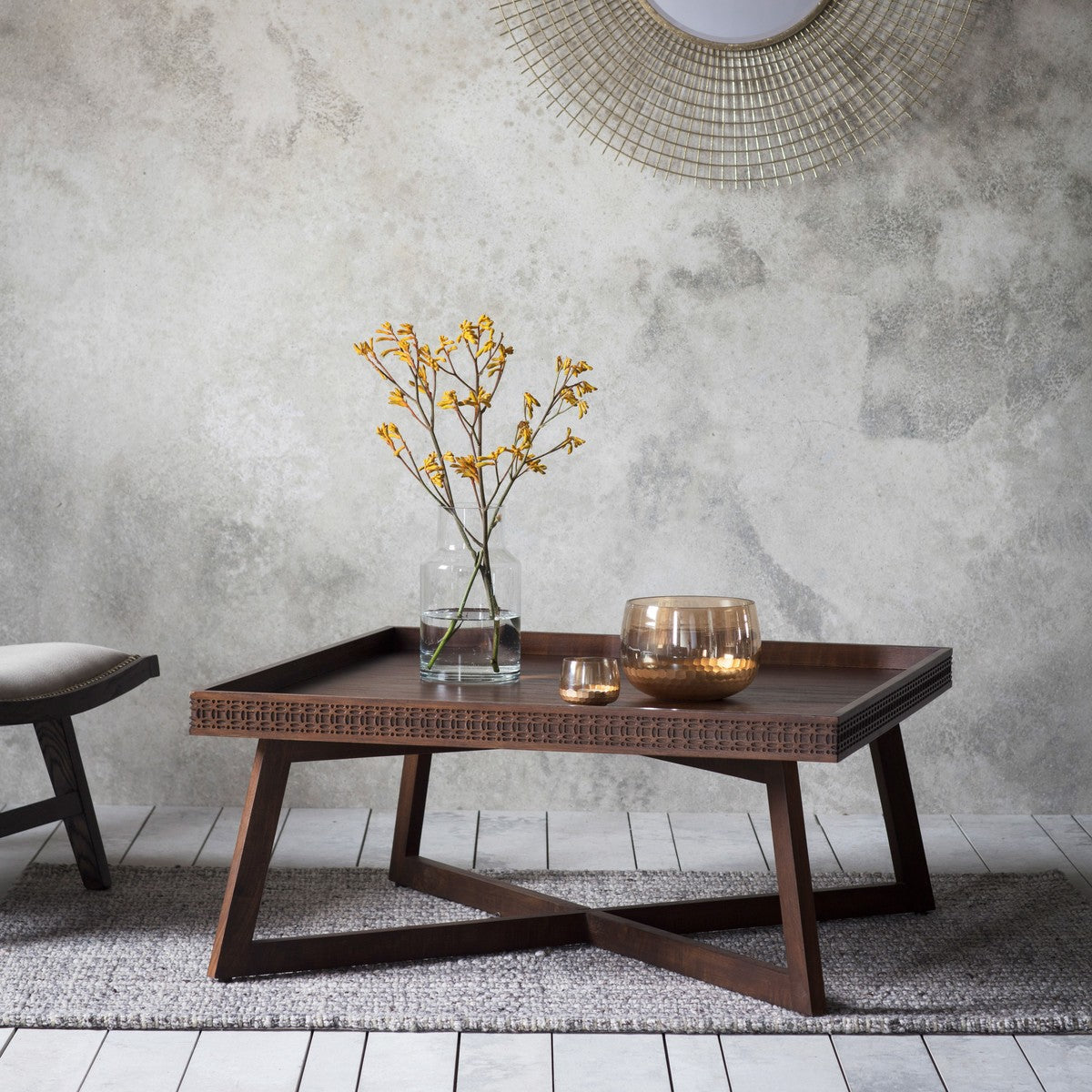Kahlo Coffee Table Brown lifestyle