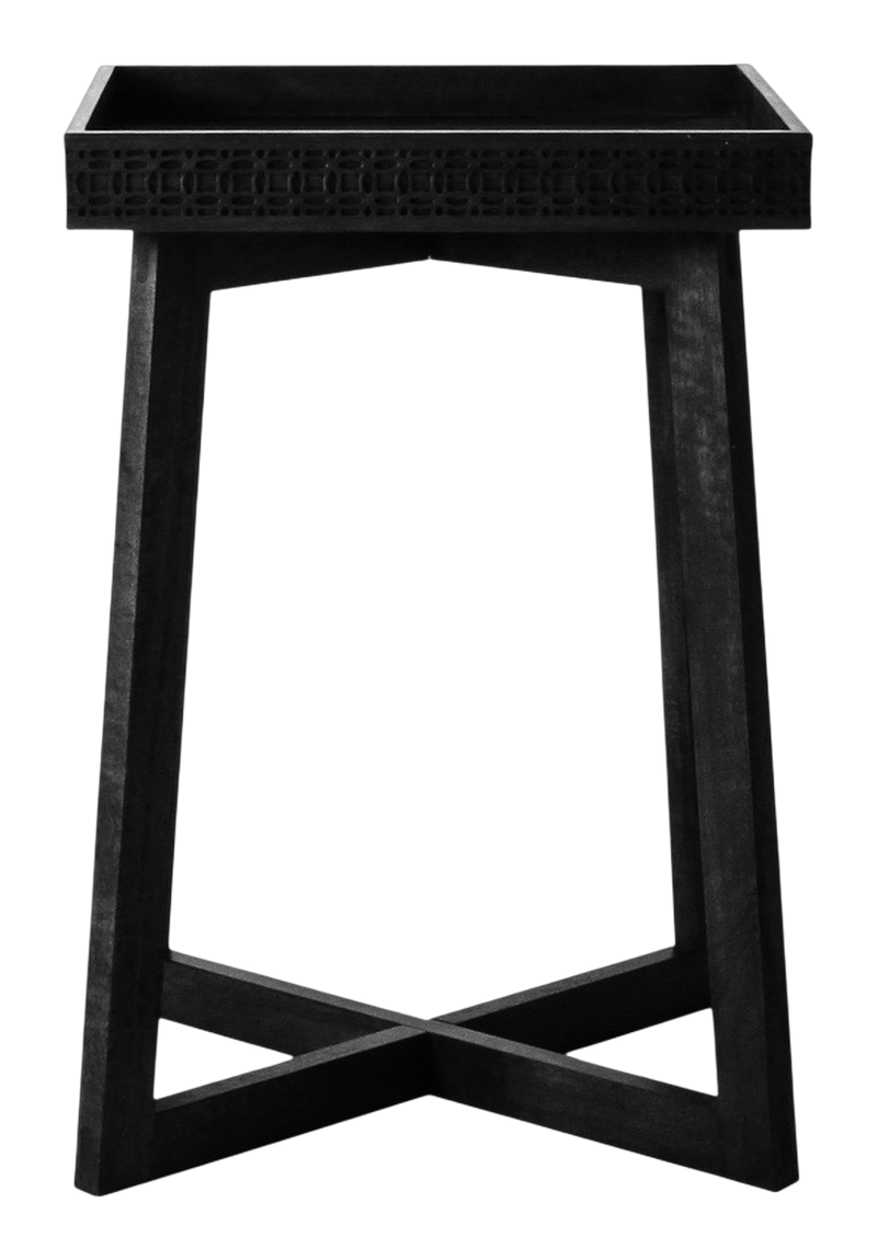 Kahlo Bedside Table Black