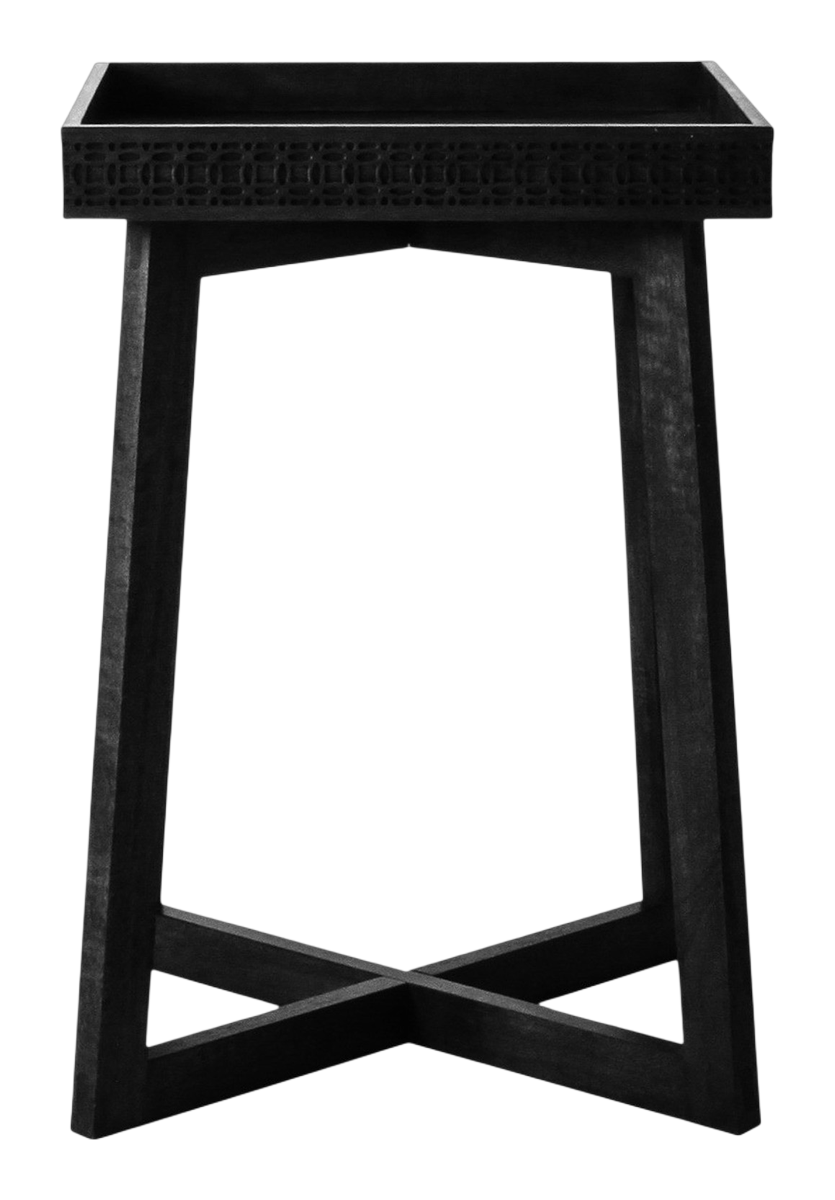 Kahlo Bedside Table Black