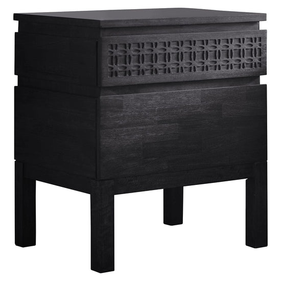 Boho Bedside 2 Drawer Chest - Colour Options Gallery Direct Homebound