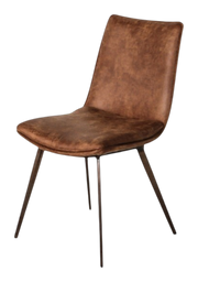 Lantern Dining Chair Brown