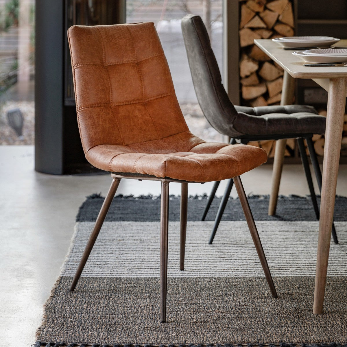 Wren Dining Chair Brown lifestyle