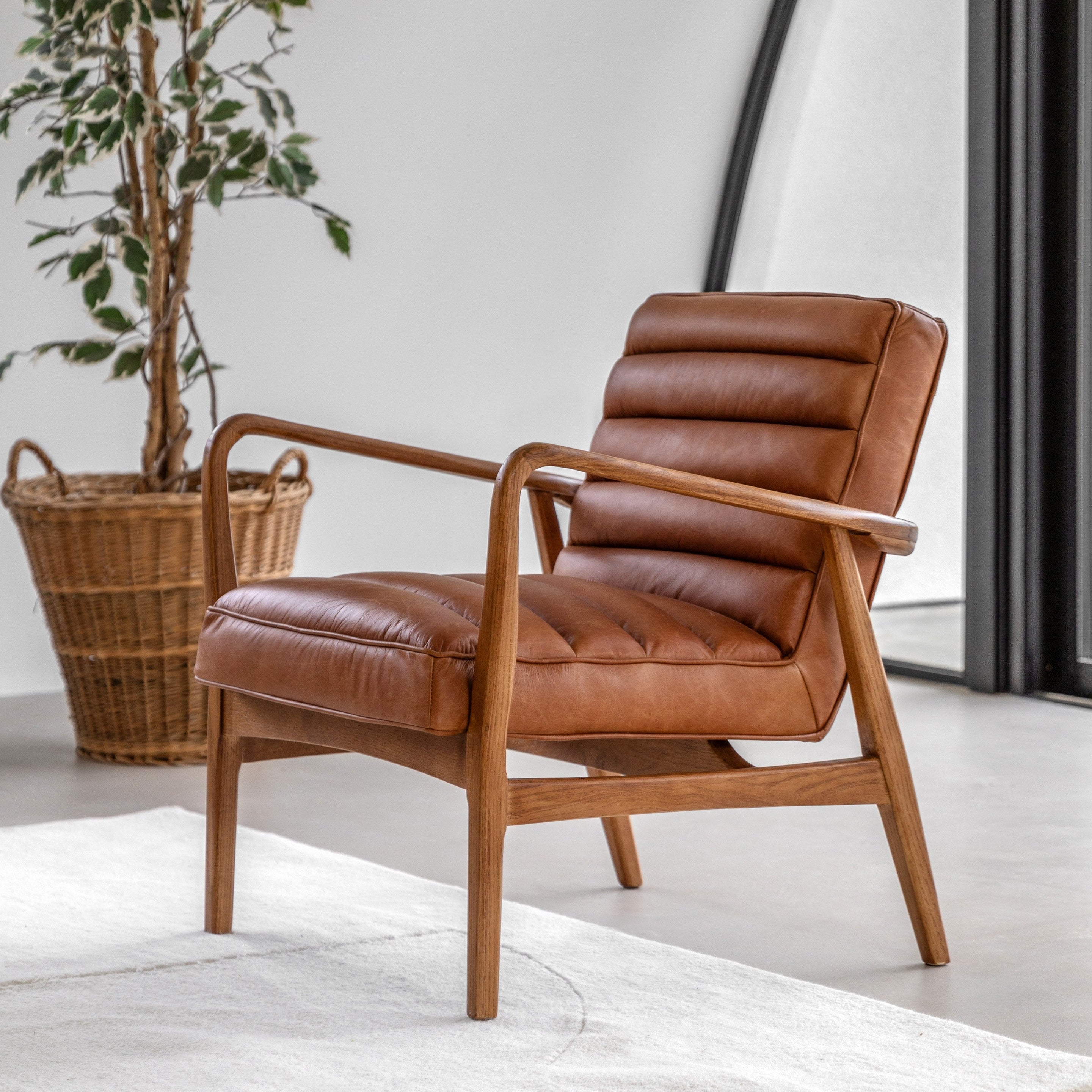 Kioto Armchair Vintage Brown lifestyle