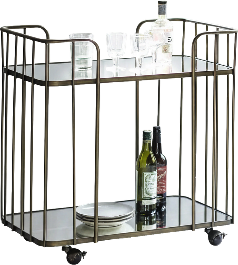 Negroni Drinks Trolley Bronze