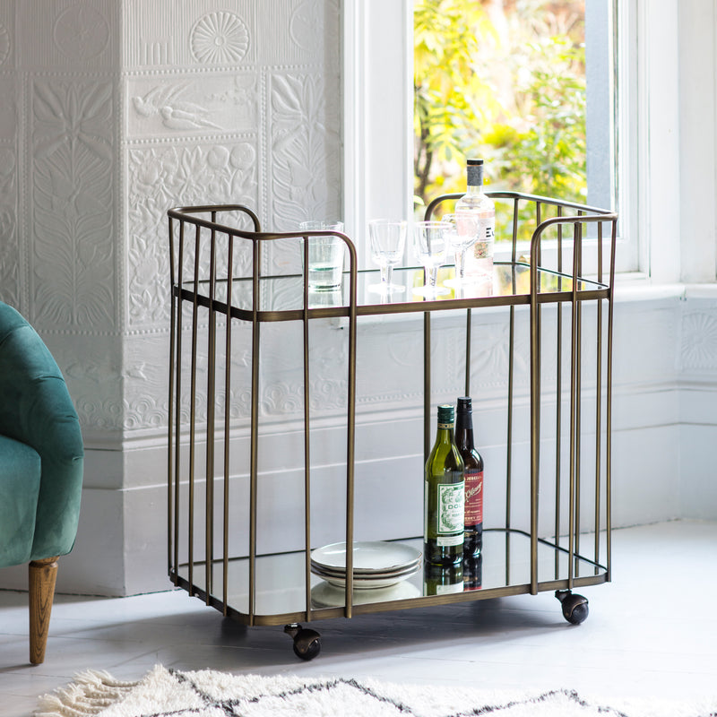 Negroni Drinks Trolley Bronze lifestyle