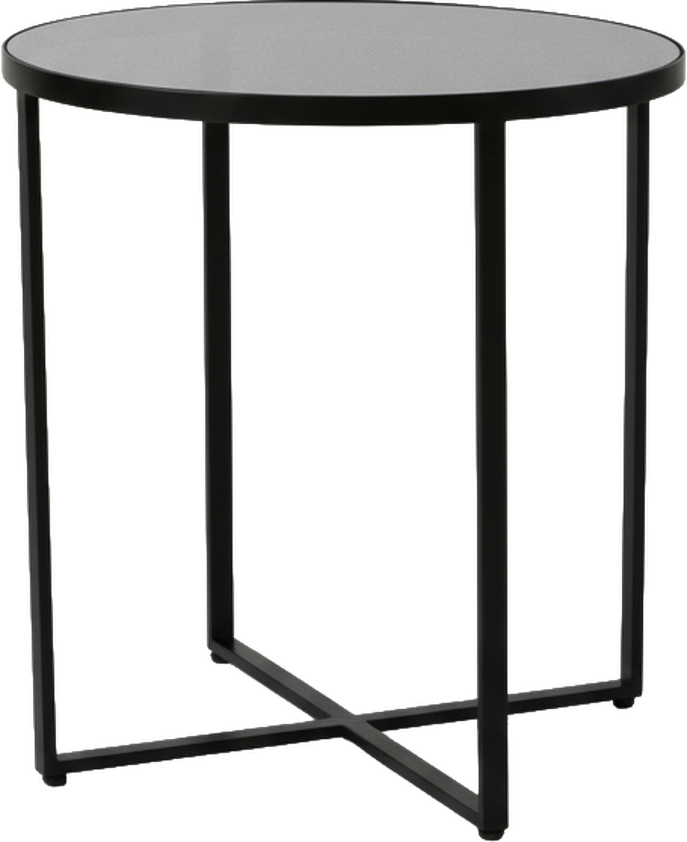Ochre Side Table Black