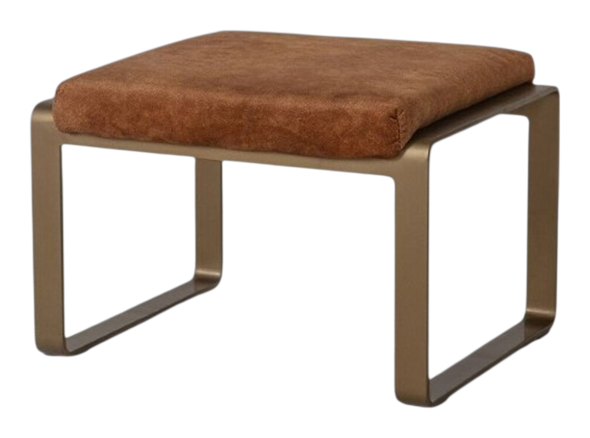 Atlas Footstool Ochre