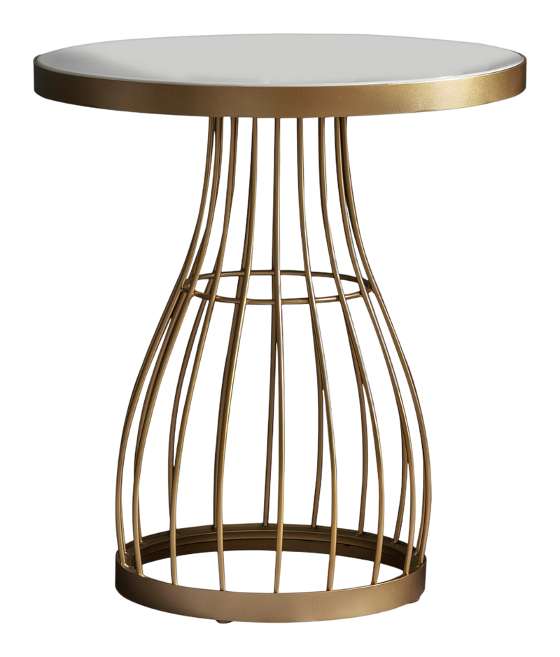 Lowry Side Table Champagne