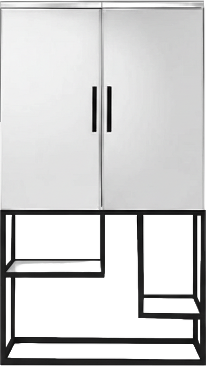 Orwell Drinks Cabinet Black