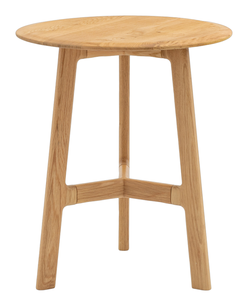 Picasso Round Side Table Oak