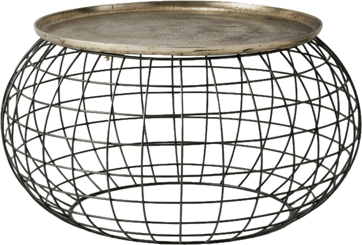 Tawny Coffee Table Antique Gold