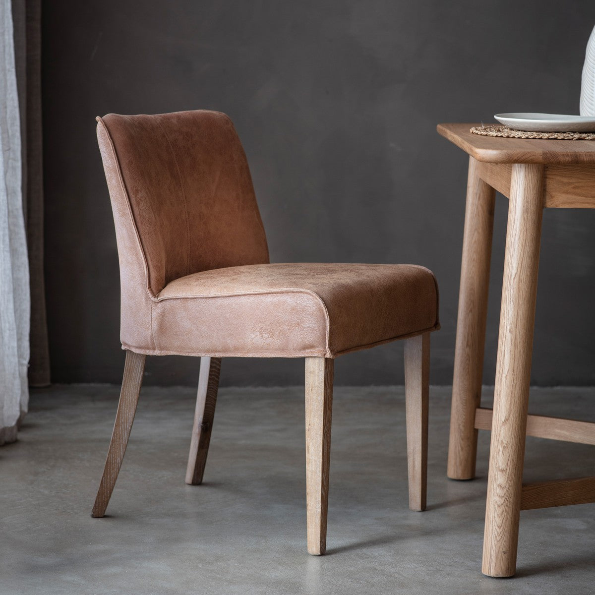 Viking Dining Chair Brown lifestyle