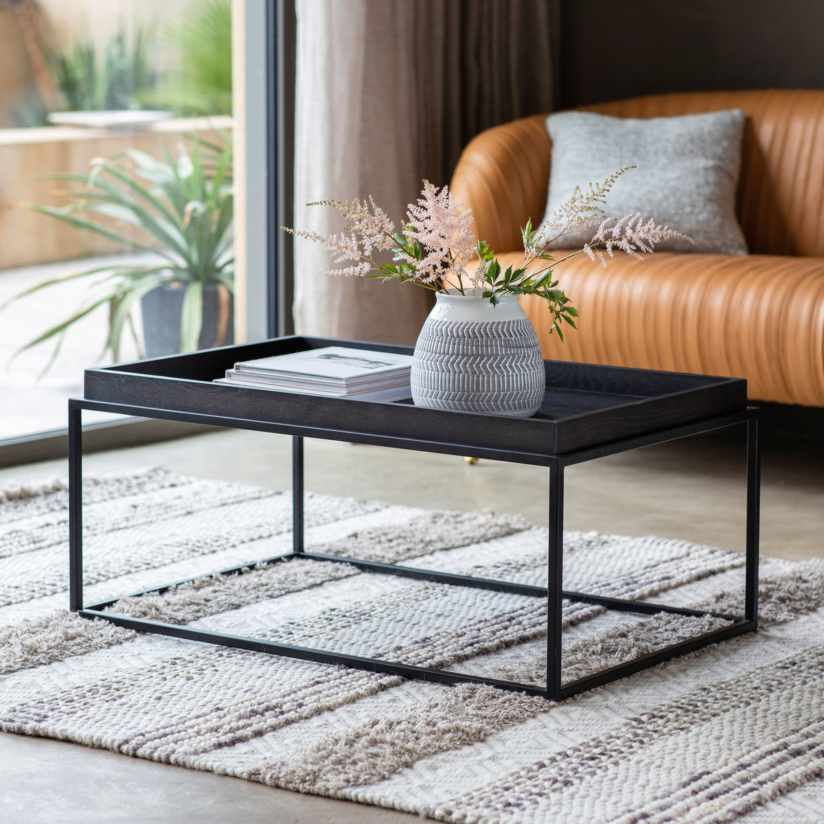 Riverside Coffee Table Black lifestyle