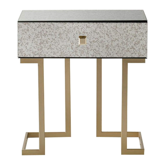 Amberley 1 Drawer Side Table Gallery Direct Homebound