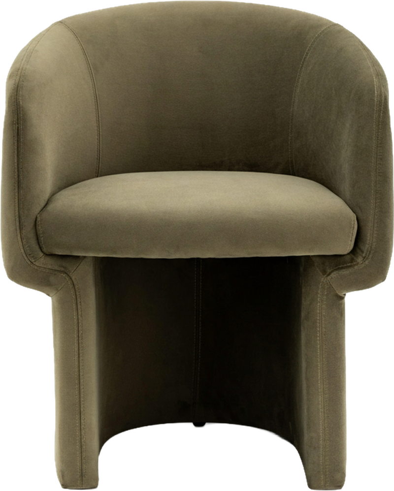 Odin Dining Chair Moss Green