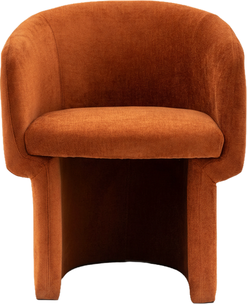 Odin Dining Chair Rust