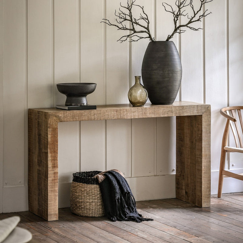 Homestead Console Table Natural lifestyle
