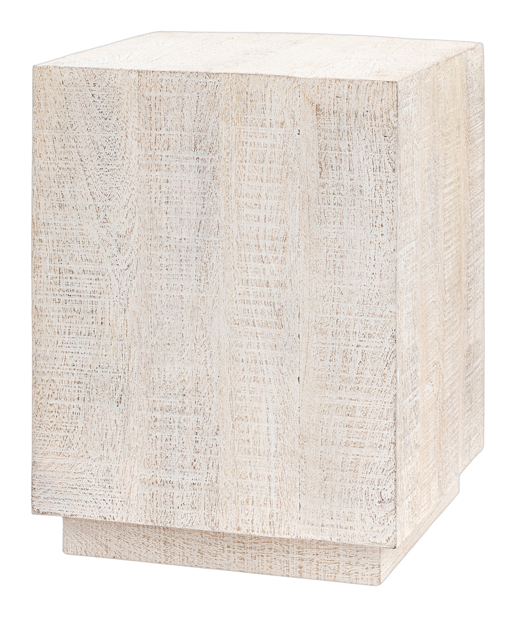 Homestead Side Table Whitewash